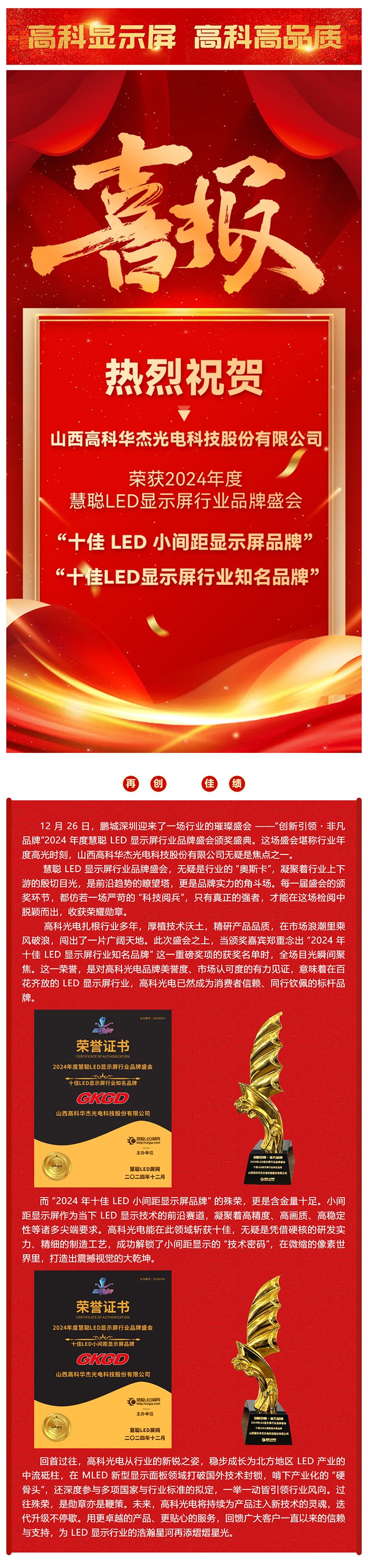 高科大視界  buff疊滿(mǎn)，高科光電榮獲2024年度_十佳LED顯示屏行業(yè)知名品牌_ _十佳LED小間距顯示屏品牌__美編助手.jpg